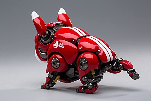 HWJ RAMBLER MECHA-BULLDOG ACTION FIGURE (RED)