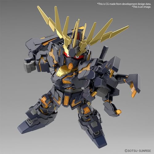 SD Gundam Cross Silhouette "Mobile Suit Gundam Unicorn" Unicorn Gundam 2 Banshee & Banshee Norn Parts Set