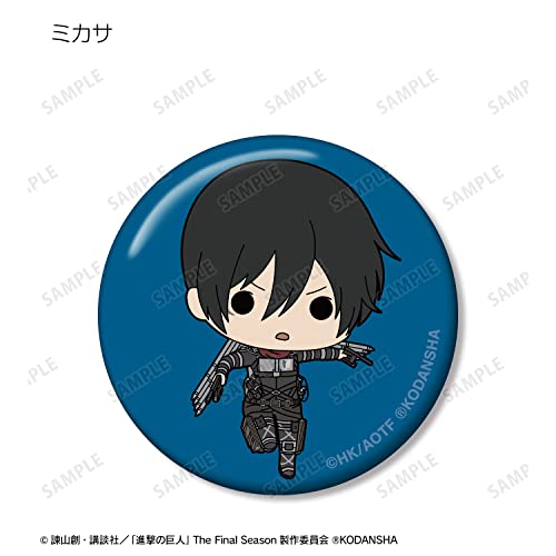 "Attack on Titan" Trading TINY Can Badge