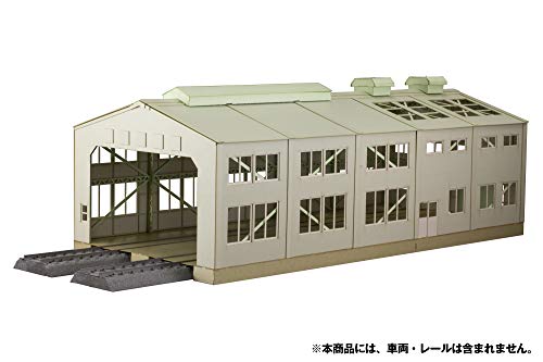 1/80 Scale Paper Kit Electric Car Shed