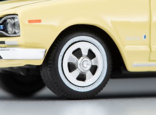 1/64 Scale Tomica Limited Vintage TLV-202a Nissan Skyline 2000GT (Yellow / Black) 1970