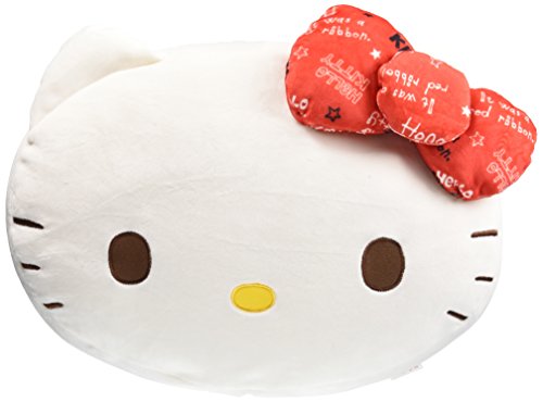 "Hello Kitty" Premium Mocchiri Face Cushion Red