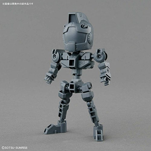 RGM-79 GM Kreuz Silhouetterahmen (graue Version) SD Gundam Cross Silhouette Kidou Senshi Gundam - Bandai