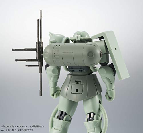 Zeon Army Weapons Set (ver. A.N.I.M.E. version) Robot Damashii Kidou Senshi Gundam - Bandai