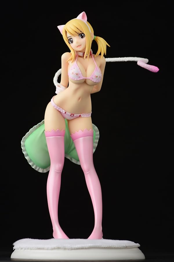 "Fairy Tail" Lucy Heartfilia Sakura Cat Gravure Style