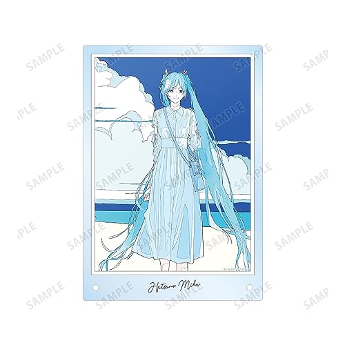 Piapro Characters Original Illustration Hatsune Miku Early Summer Outing Ver. Art by Rei Kato A5 Acrylic Panel