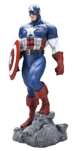 Captain America (Classic ver. version) - 1/6 scale - Fine Art Statue, Avengers - Kotobukiya