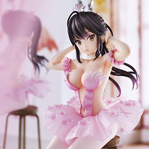 Anmi Illustration Flamingo Ballet Company Ponytail Girl
