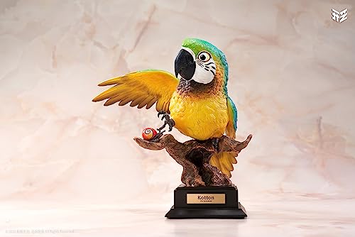 ART OF SHAPE "JUNGLE LOOKBOOK" SERIES 001 ARA ARARAUNA KOTTON RESIN STATUE