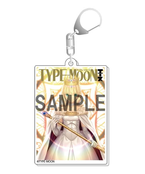 TYPE-MOON Ace Cover Illustration Acrylic Key Chain Altria