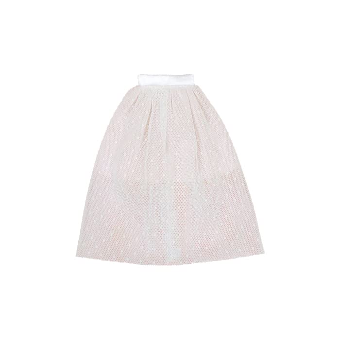 【Cross World Connections】Produced by Junie Moon Dear Darling Fashion for Dolls Tulle Long Skirt (22cm) White