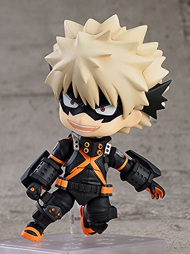 "My Hero Academia The Movie World Heroes' Mission" Nendoroid #1692 Bakugo Katsuki Stealth Suit Ver.