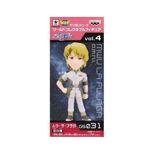 Mu La Flaga Gundam World Collectable Figure vol.4 Kidou Senshi Gundam SEED - Banpresto