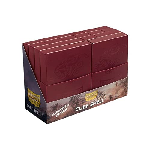 Dragon Shield Boxes - Cube Shell 30550 Blood Red