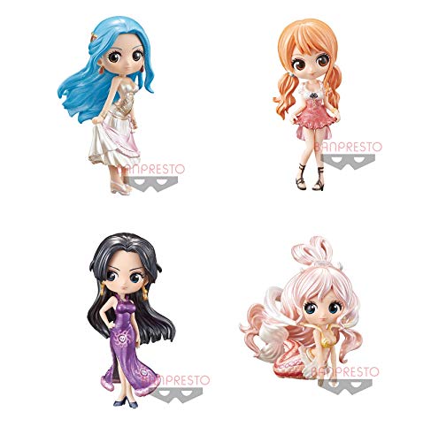 Set Pearl Color ver. version -  One Piece Q Posket Petit Girls Festival One Piece - Banpresto