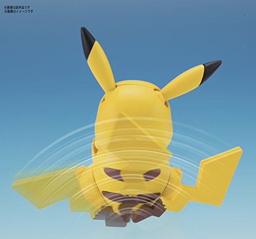 Pikachu (Select Series version) Pokemon Plamo (#41) Pocket Monsters Sun & Moon - Bandai