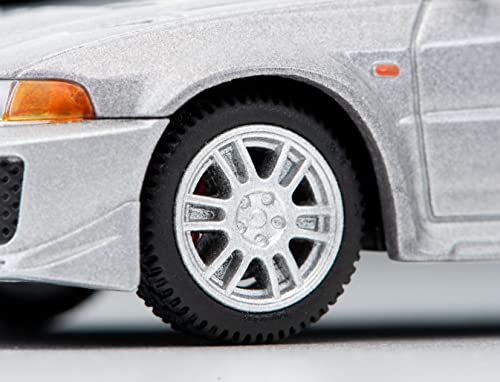 1/64 Scale Tomica Limited Vintage NEO TLV-N187d Mitsubishi Lancer GSR Evolution V (Silver)