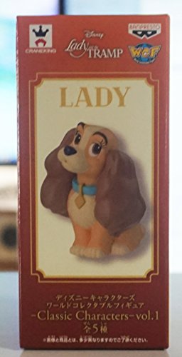 Lady  Characters World Collectable Figure -Classic Characters- Vol.1 Lady and the Tramp - Banpresto