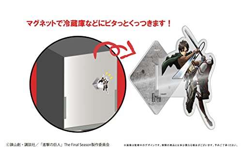 "Attack on Titan" Vertical Maneuvering Acrylic Stand Eren
