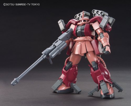MS-06R-AB ZAKU incroyable - échelle 1/144 - HGBF (# 002) Gundam Construction Fighters - Bandai