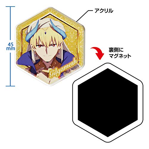 "Fate/Grand Order -Absolute Demonic Battlefront: Babylonia-" Honeycomb Acrylic Magnet Mash Kyrielight
