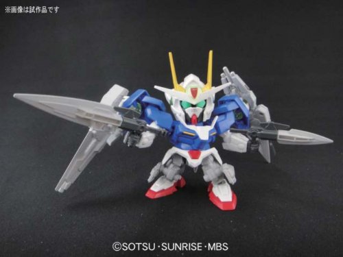 GN-0000/7S-00 Gundam Seven Sword GN-0000GNHW/7SG-00 Gundam Seven Sword/G SD Gundam BB Senshi (#368) Kidou Senshi Gundam 00-Bandai