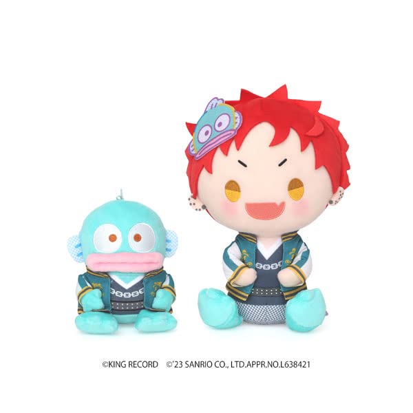 Hypnosismic -Division Rap Battle- Sanrio Nakayoku Edit Plush Set Harai Kuko x Hangyodon