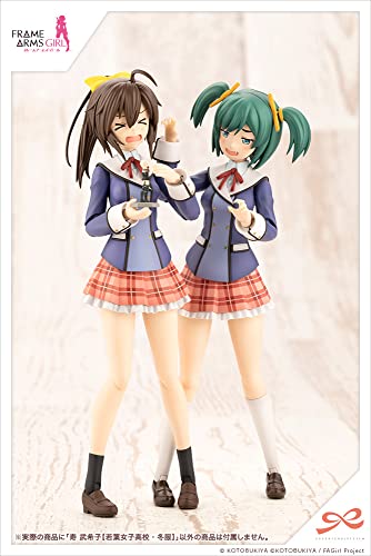 Sousai Shojo Teien x "Frame Arms Girl" Kotobuki Bukiko Wakaba Girls' High School Winter Clothes