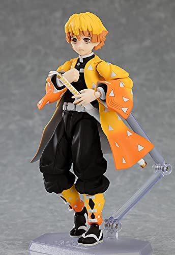 "Demon Slayer: KIMETSU No Yaiba" Figma # 522 Agatsuma Zenitsu (max usine)