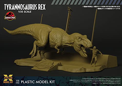 1/35 Scale "Jurassic Park" Tyrannosaurus Rex Plastic Model Kit