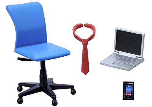 Office Set  - 1/18 scale - Pose Skeleton - Re-Ment