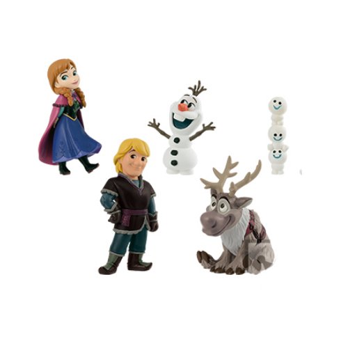 Set World Collectable Figure Frozen - Banpresto