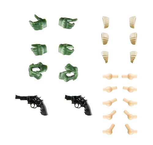 LittleArmory <LAOP15> Tactical Gloves for Sousai Shojo Teien 2 Revolver Set (Green)