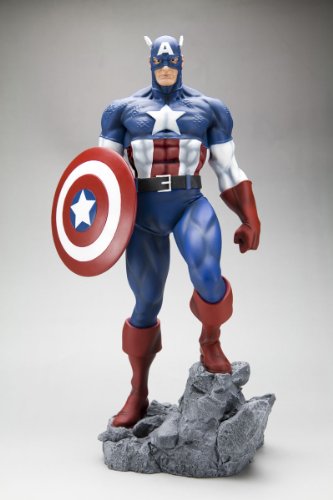 Captain America (Classic ver. version) - 1/6 scale - Fine Art Statue, Avengers - Kotobukiya
