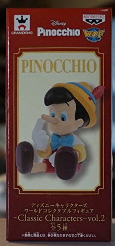 Pinocchio  Characters World Collectable Figure -Classic Characters- Vol.2 Pinocchio - Banpresto