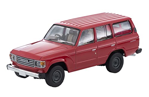 1/64 Scale Tomica Limited Vintage NEO TLV-N279b Toyota Land Cruiser 60 Standard Grade Up Van (Red)