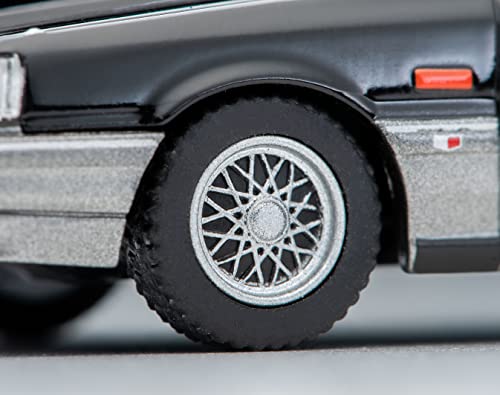 1/64 Scale Tomica Limited Vintage NEO TLV-N282b Nissan Skyline 4-door HT GTS Twincam 24V (Black / Silver) 1986