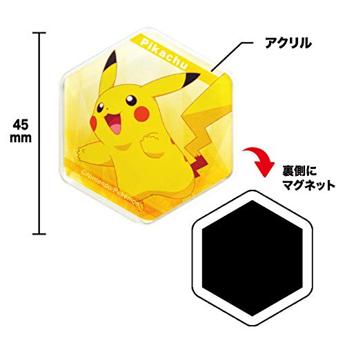 "Pokemon" Honeycomb Acrylic Magnet Scorbunny
