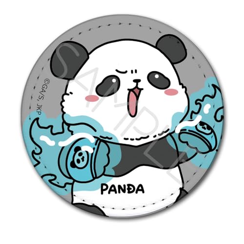 Jujutsu Kaisen Season 2 Leather Badge (Round) Mocho-NF Panda