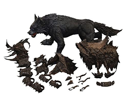 【D20studio】D20studio BATTLE WOLF IRON BLADE STANDARD EDITION (BLACK) 1/12 SCALE ACTION FIGURE
