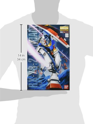 RX-78-2 Gundam (Ver 2.0 version) - 1/100 scale - MG (#111) Kidou Senshi Gundam - Bandai