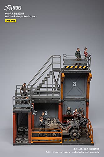JOYTOY Battle for the Stars Mecha Depot Testing Area 1/18 Scale Diorama