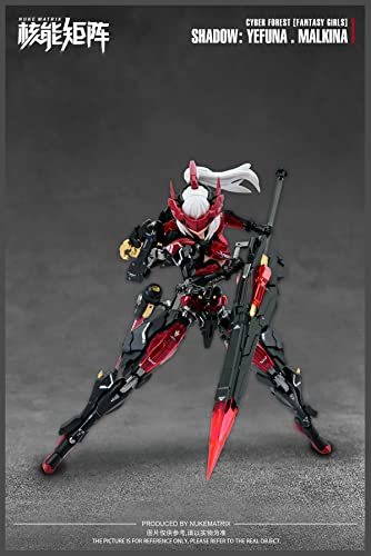NUKE MATRIX "CYBER FOREST FANTASY GIRLS" SHADOW: YEFUNA MALKINA PLASTIC MODEL KIT