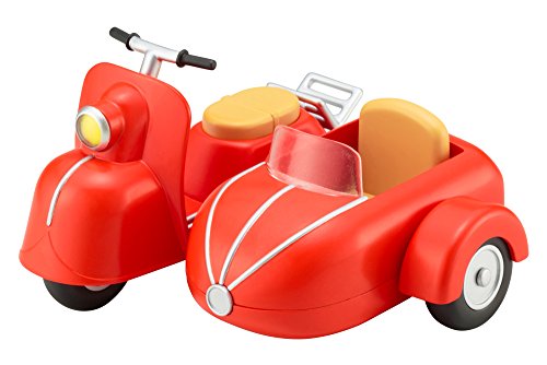 Motorcycle & Sidecar (Cherry Red version) Cu-Poche Extra - Kotobukiya