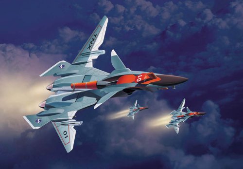 FRX-99 Rafe 'Type Hammerhead' - 1/144 scale - Sentou Yousei Yukikaze - Platz
