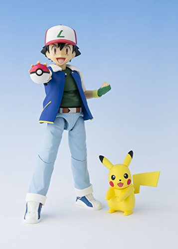 Pikachu  Satoshi  S.H.Figuarts Pocket Monsters - Bandai