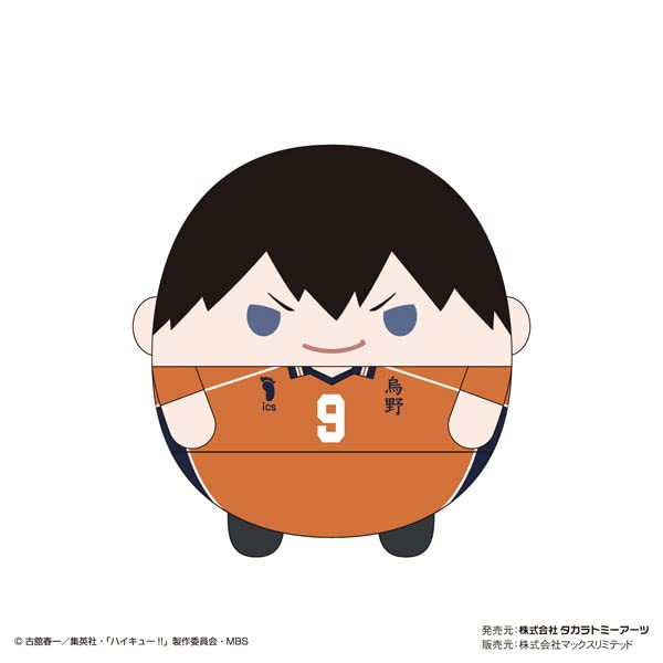 HQ-37 "Haikyu!!" Fuwakororin (M Size) 6 A Kageyama Tobio