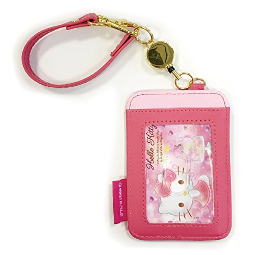 "Hello Kitty" Pass Case with Reel