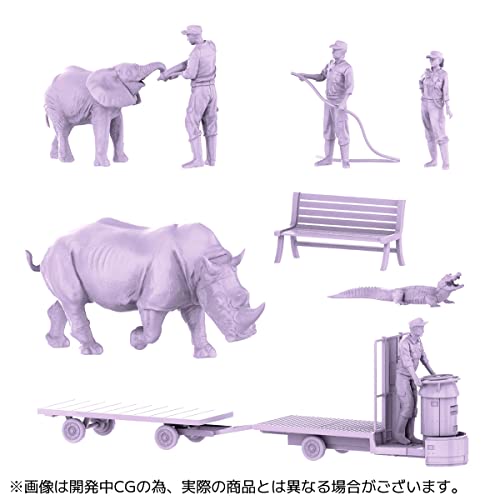 ARTPLA Keeper & Ceratotherium Simum Set