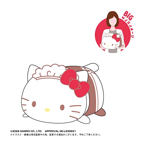 SR-60 Sanrio Characters Potekoro Mascot Big 3 A Hello Kitty